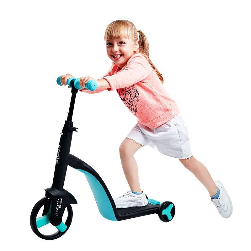 Xe trượt Scooter cho bé kiêm Xe chòi chân và Xe đạp 3 trong 1 cho trẻ em từ 1 tới 6 tuổi Nadle TF3 Joovy