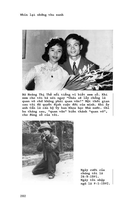 Nhìn lại những thu xanh - Hồi ký Ngô Huy Cẩn, Trần Lưu Vân Hiền - Sách gây quỹ từ thiện cho Quỹ Trò Nghèo Vùng Cao