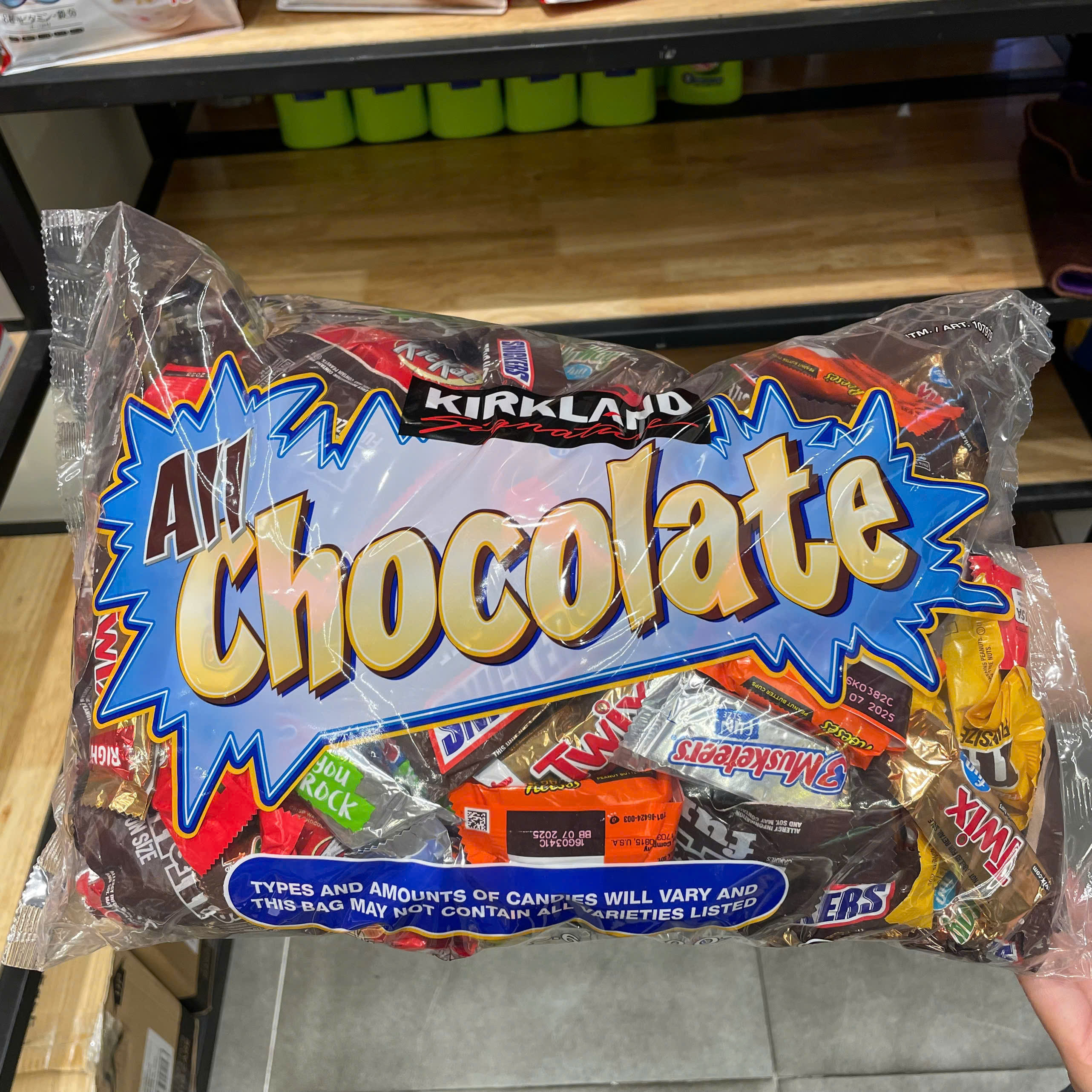 kẹo Socola Kirkland All Chocolate bag 150 viên