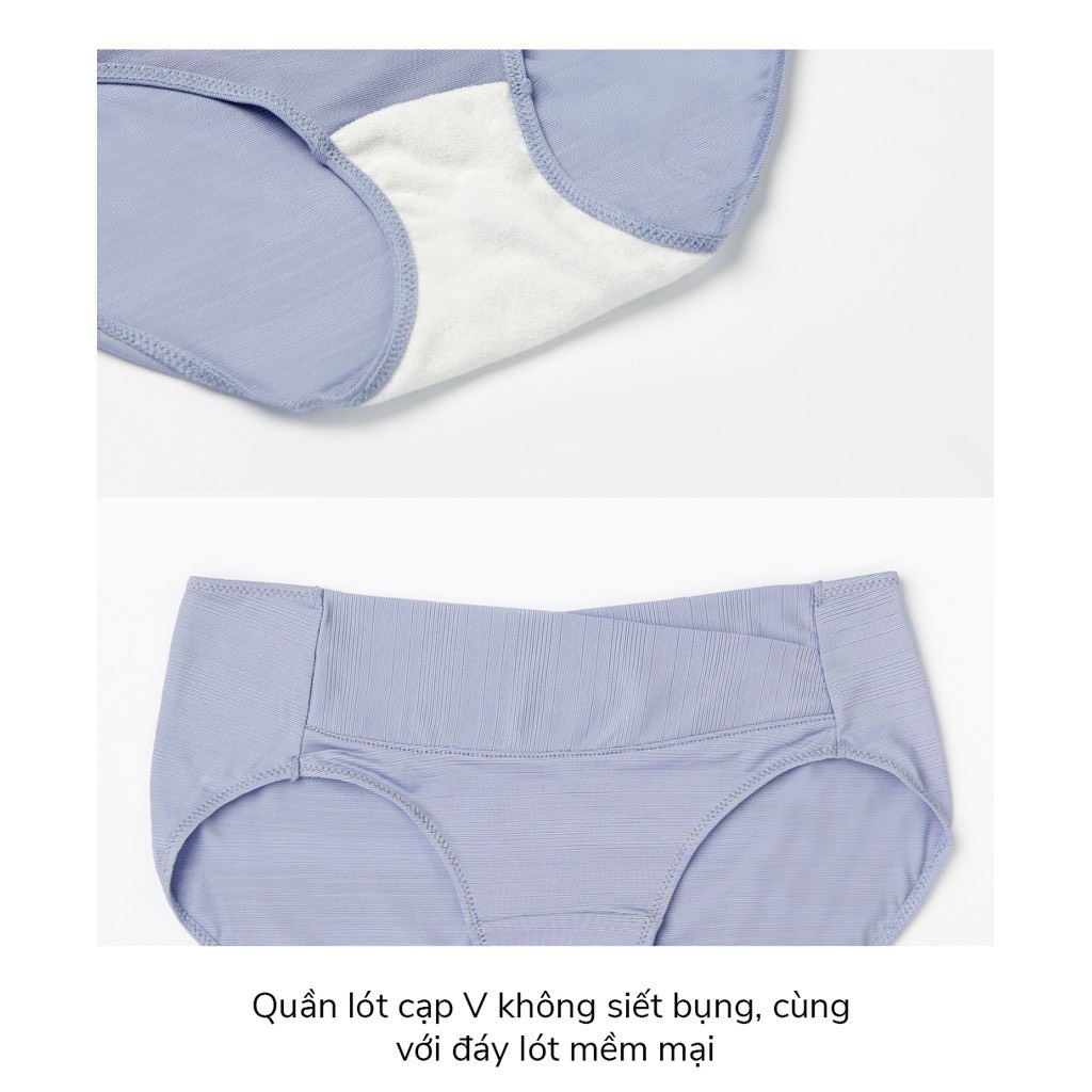 Bộ Quần Áo Lót Bầu Sau Sinh Cho Con Bú Chống Chảy Xệ Cao Cấp Chất Liệu Rayon - Thương Hiệu Mothersbaby Hàn Quốc