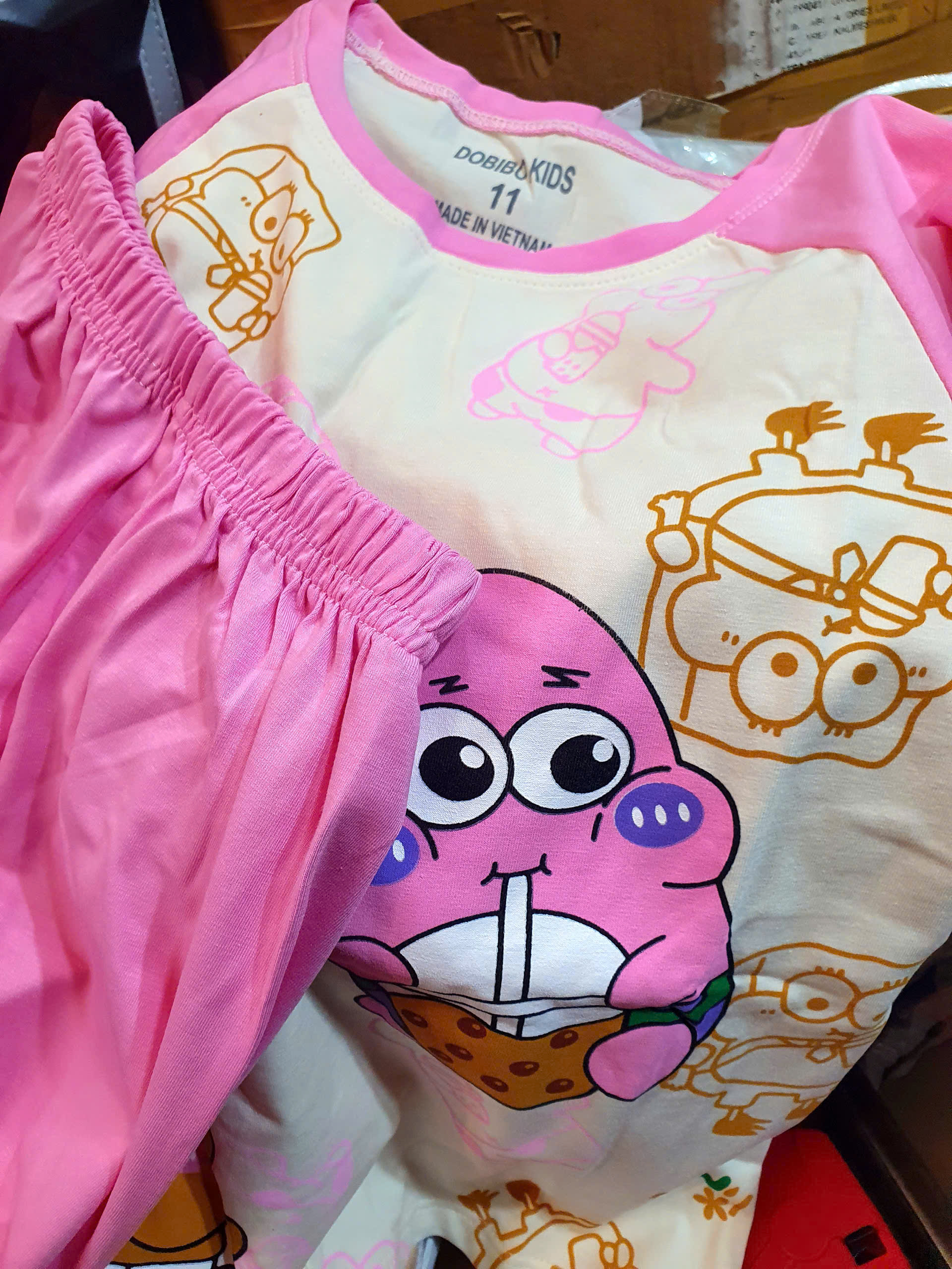 [XẢ HÀNG SIZE ĐẠI] Đồ bộ ngủ dài tay cho bé gái size đại 20-40kg chất cotton 4 chiều chính phẩm