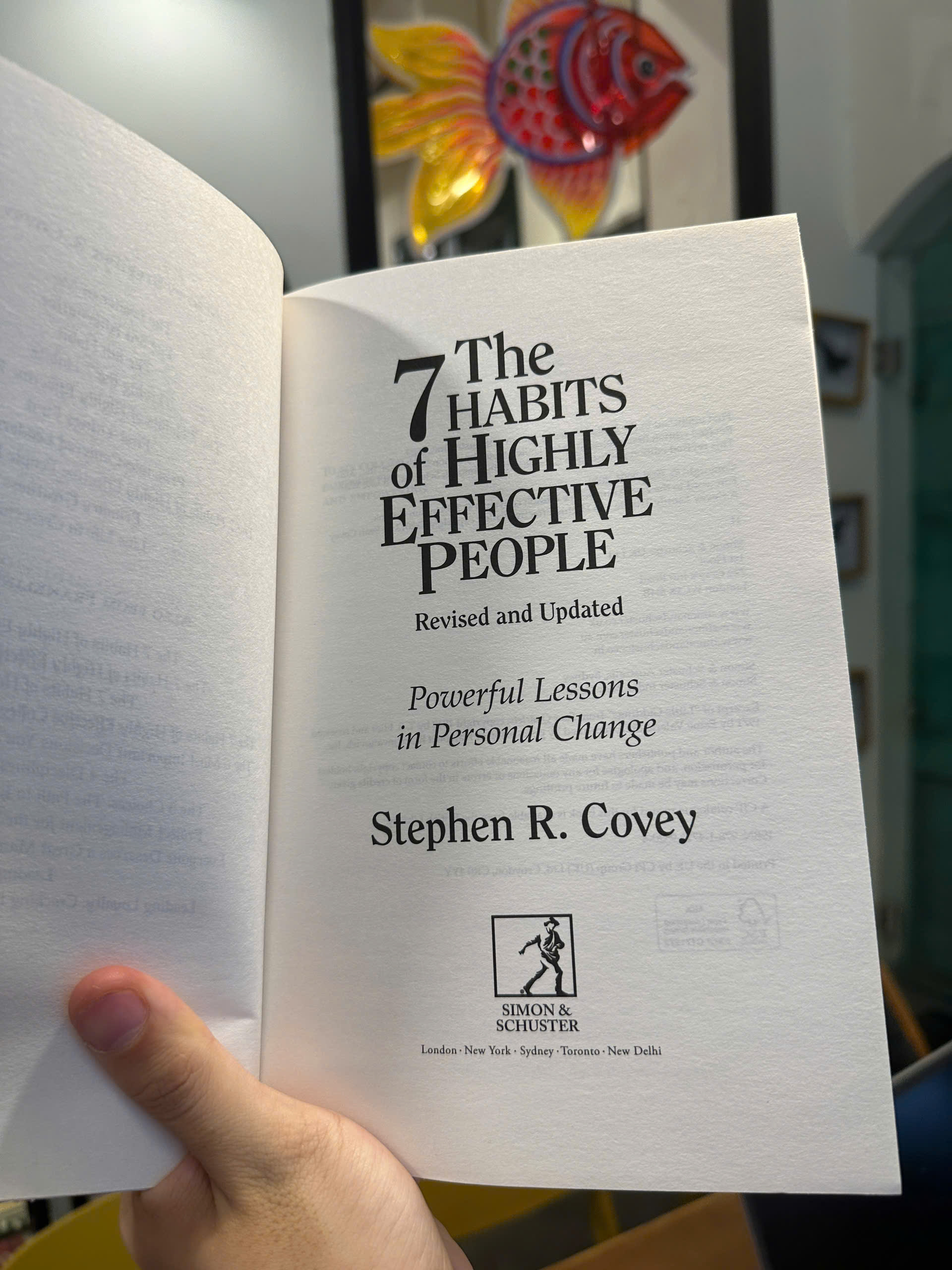 Sách - The 7 Habits Of Highly Effective People by Stephen R. Covey | Self Help/ Business / Ngoại văn