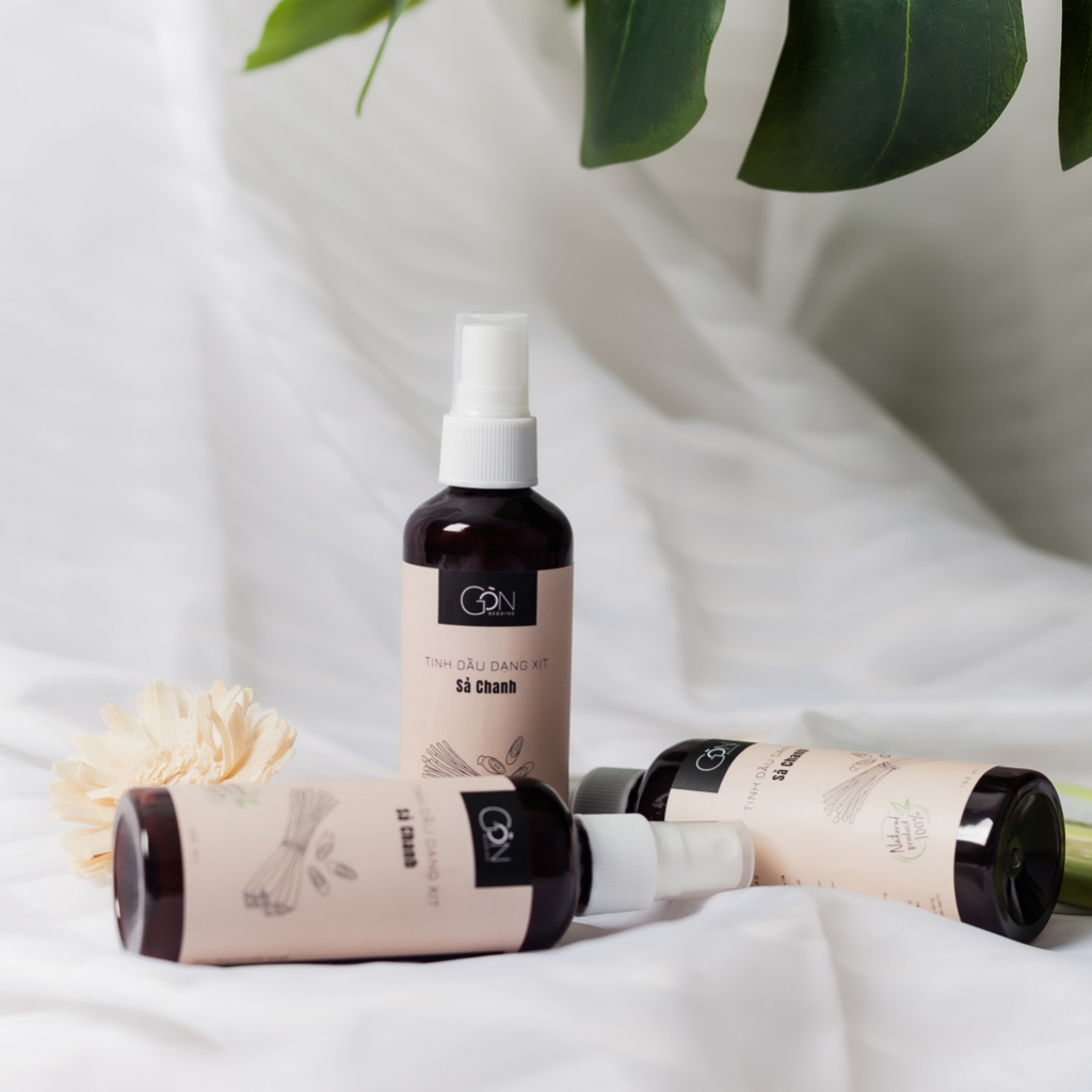 Tinh Dầu Dạng Xịt Gòn Bedding Dành Riêng Cho Chăn Ga 100 ml