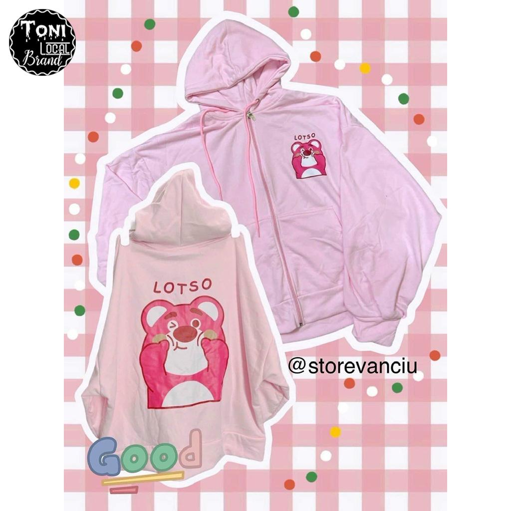 Áo Hoodie Nỉ Ngoại Gấu LOTSO - Áo Khoác Nỉ nam nữ Unisex