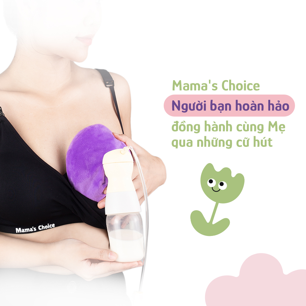 Túi Chườm Ngực Mama's Choice, Túi Chườm Nóng Lạnh Giúp Mẹ Thông Tắc Tia Sữa, Kích Sữa, Giảm Đau Ti Hiệu Quả