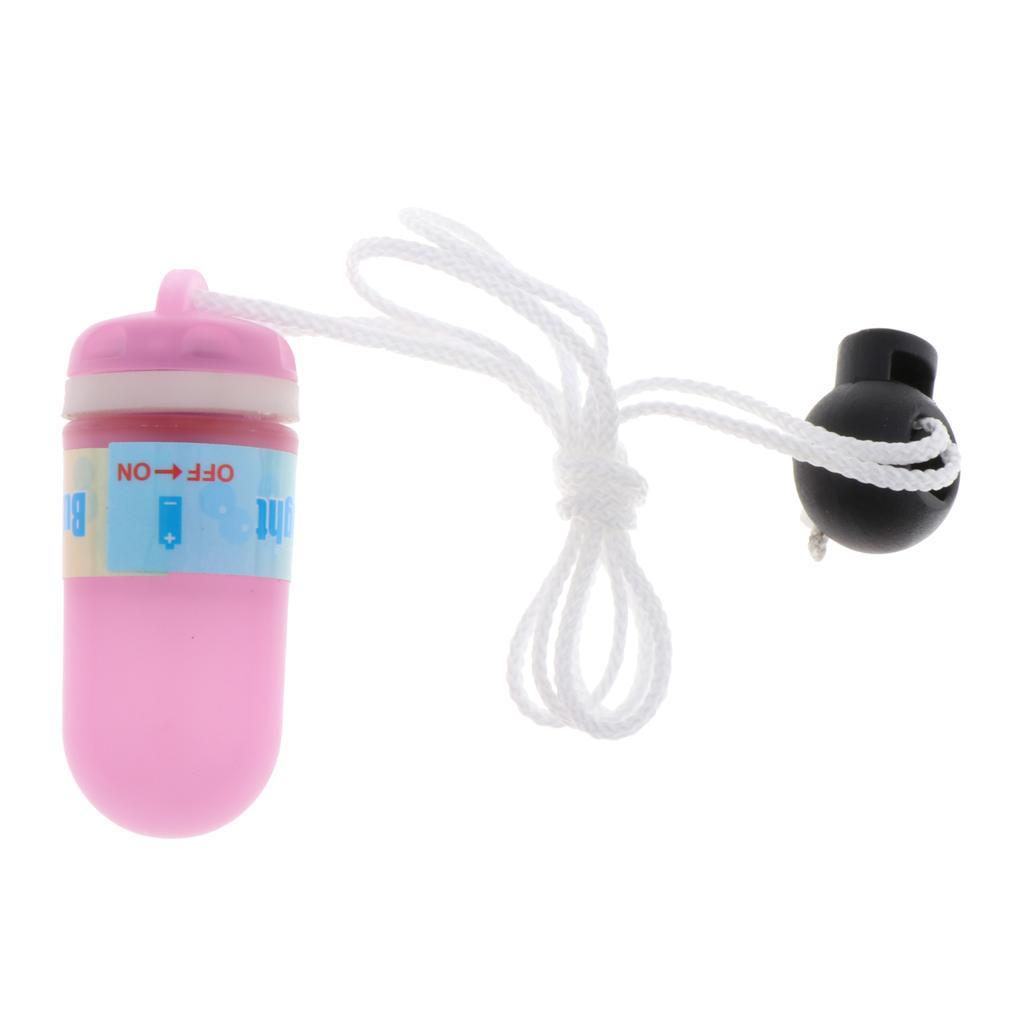 2xUnderwater Strobe Signal Light Scuba Night Dive Marker LED Lamp  Pink