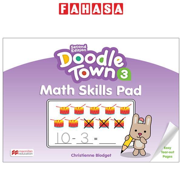 Doodle Town Level 3 Math Skills Pad 2nd Edition