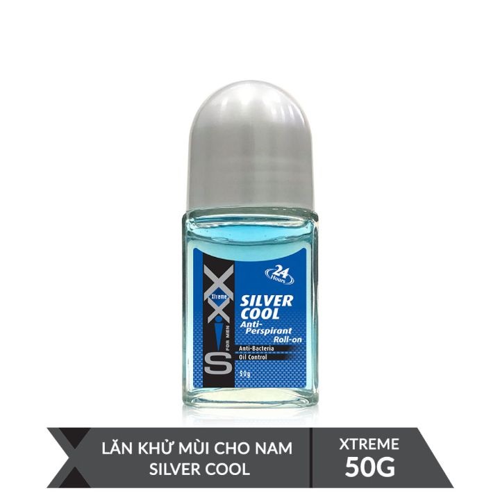 Lăn Khử Mùi Silver Cool XTREME XXIS 50g