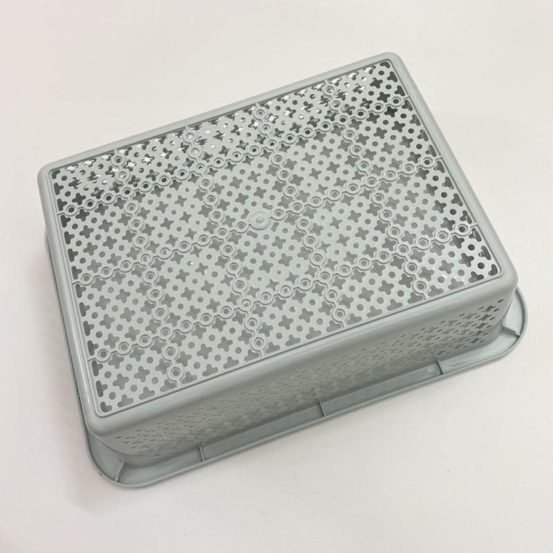 Rổ Nhựa Chữ Nhật Màu Pastel Sang Trọng Đa Năng Tiện Dụng Nhiều Kích Cỡ