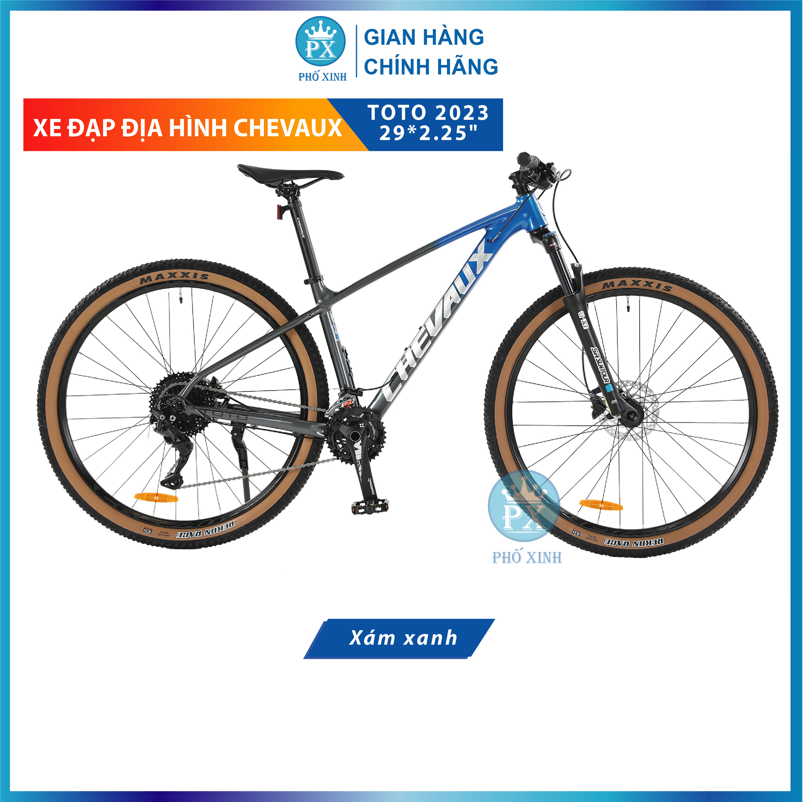 XE ĐẠP ĐỊA HÌNH CHEVAUX TOTO