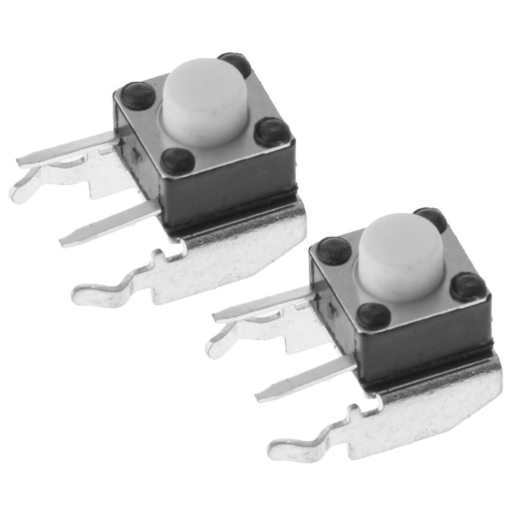 2 Pcs RB/LB Bumper Button Tactile Switch Repair for Xbox One 360 Controllers