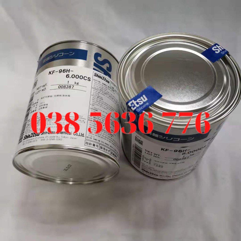 Shitnetsu KF-96H-6000CS, Dầu Silicon Nhập Khẩu Từ Nhật Bản, Chịu Nhiệt Độ Cao 1Kg