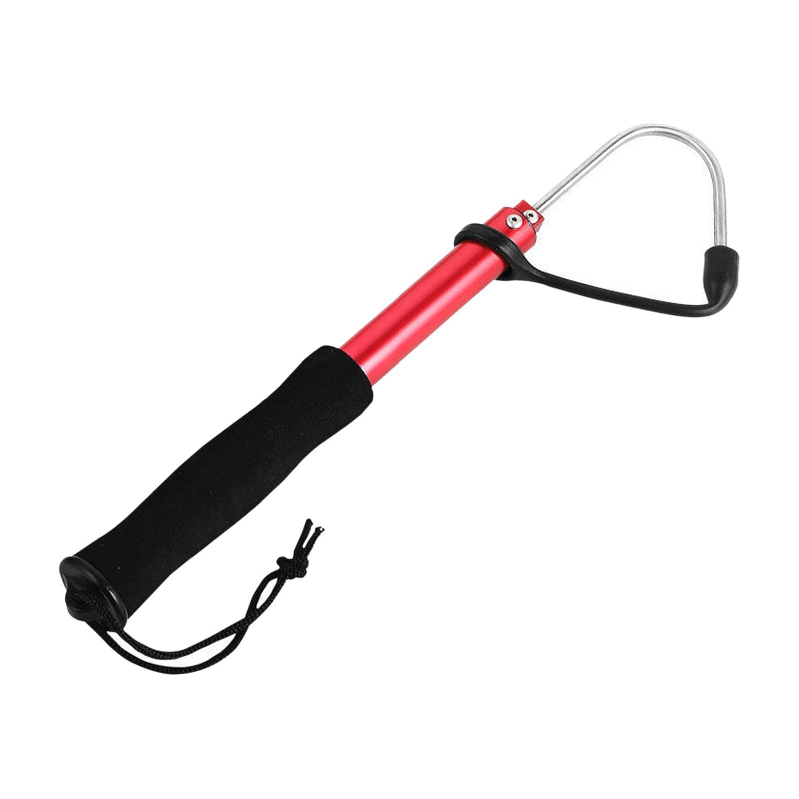 Fishing Gaff Retractable Ice Fishing Fish Lip Grip Tool Durable Fish Gripper