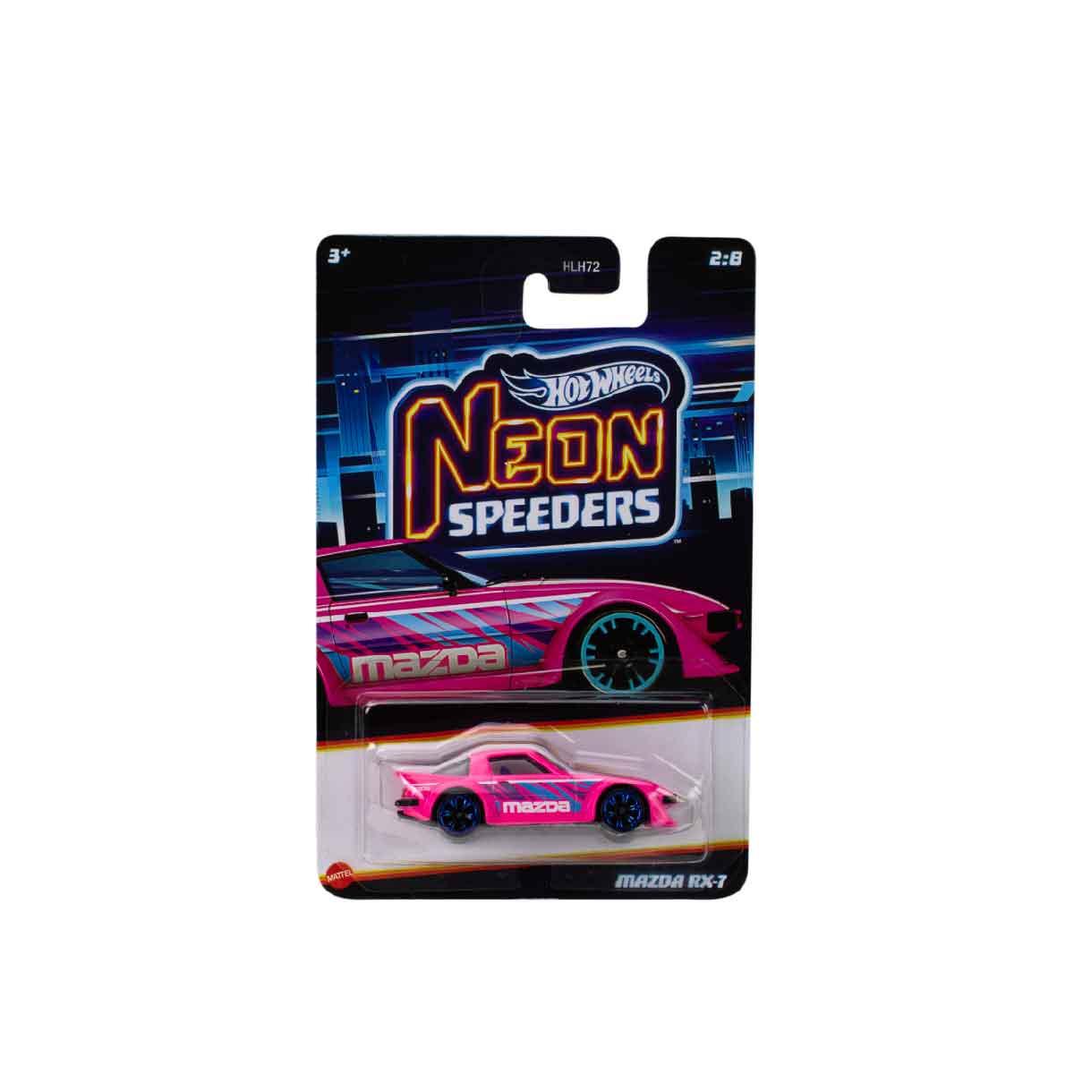 Siêu Xe Neon Speeders MAZDA RX-7 Hot Wheels JCB01/HLH72