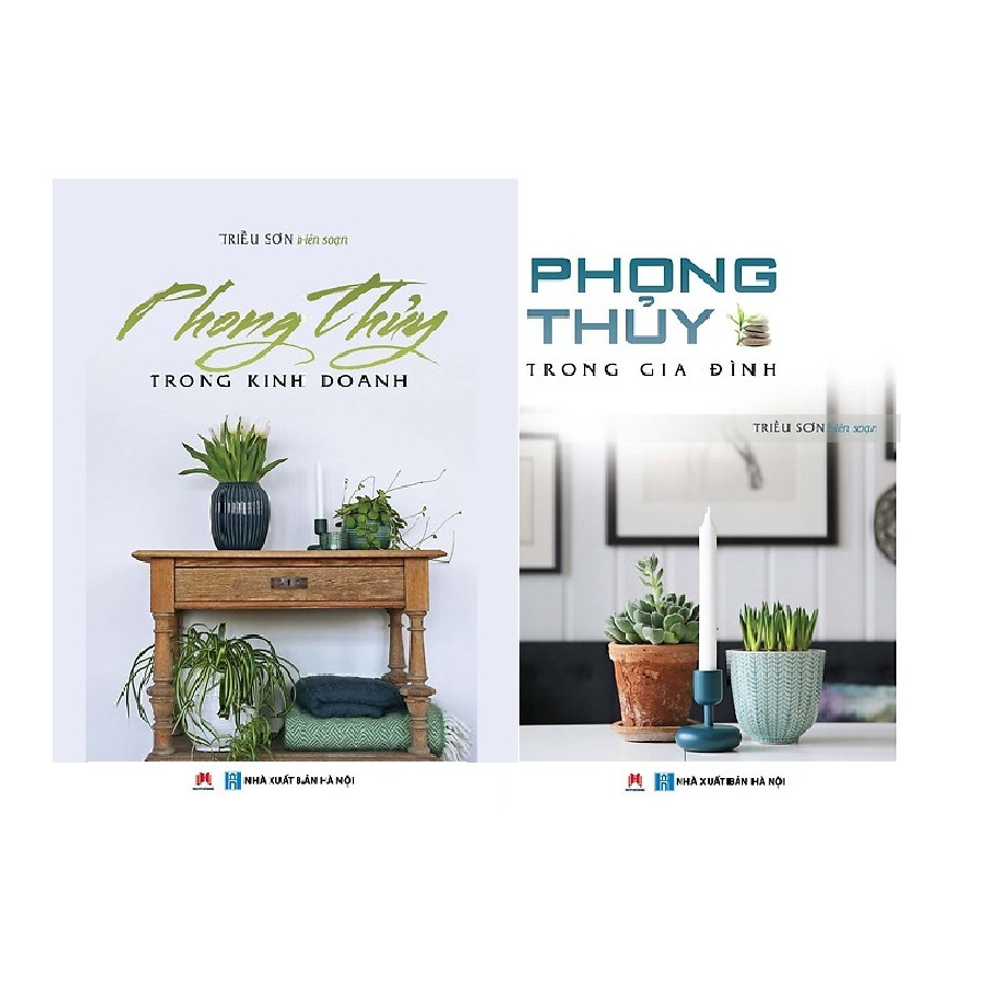 Combo 2 cuốn Phong Thủy: Phong Thủy Trong Gia Đình + Phong Thủy Trong Kinh Doanh