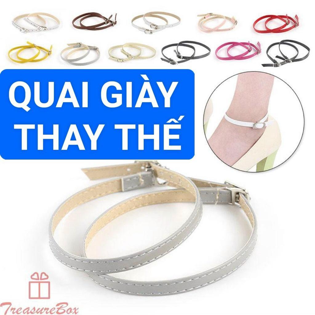 1 CẶP Dây thay thế quai giày vòng qua cổ chân và chống tuột gót thời trang siêu đẹp siêu chắc chắn
