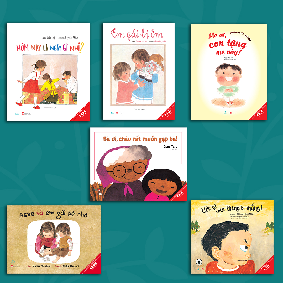 Sách Combo Ehon Nhật Bản Gia đình là số 1