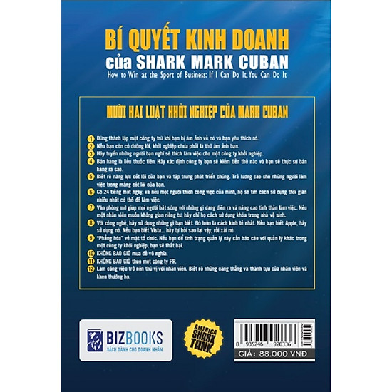 Bí quyết kinh doanh của Shark Mark Cuban_ Sách hay mỗi ngày 