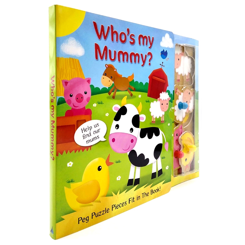 Peg Puzzles - Who's My Mummy?