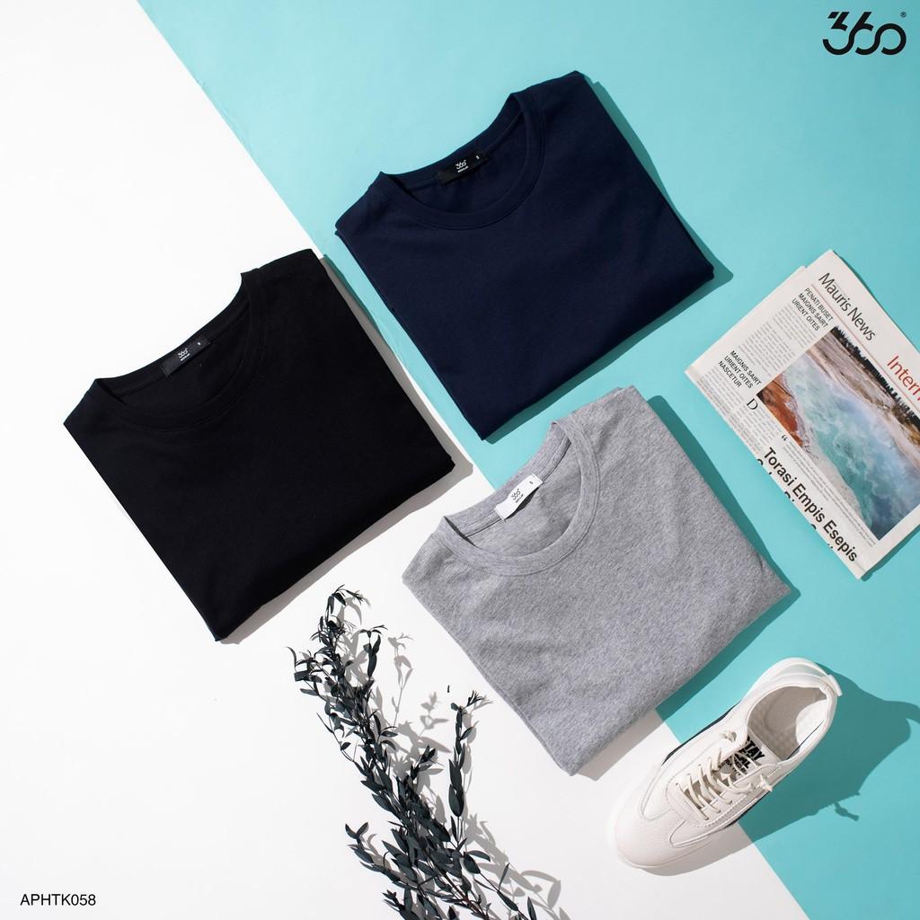 Sale Áo Phông Nam Ngắn Tay Basic 360 Boutique .