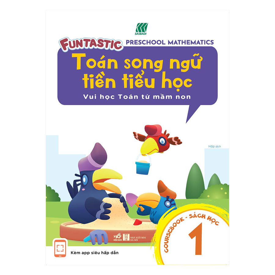 Toán Song Ngữ Tiền Tiểu Học - Sách Học 1