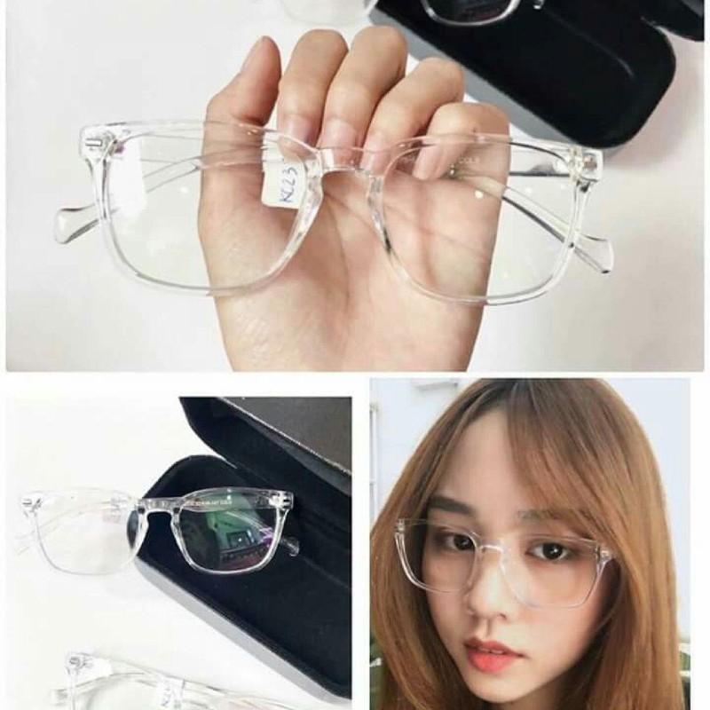 MẮT KÍNH TRONG SUỐT GỌNG NHỰA MK04