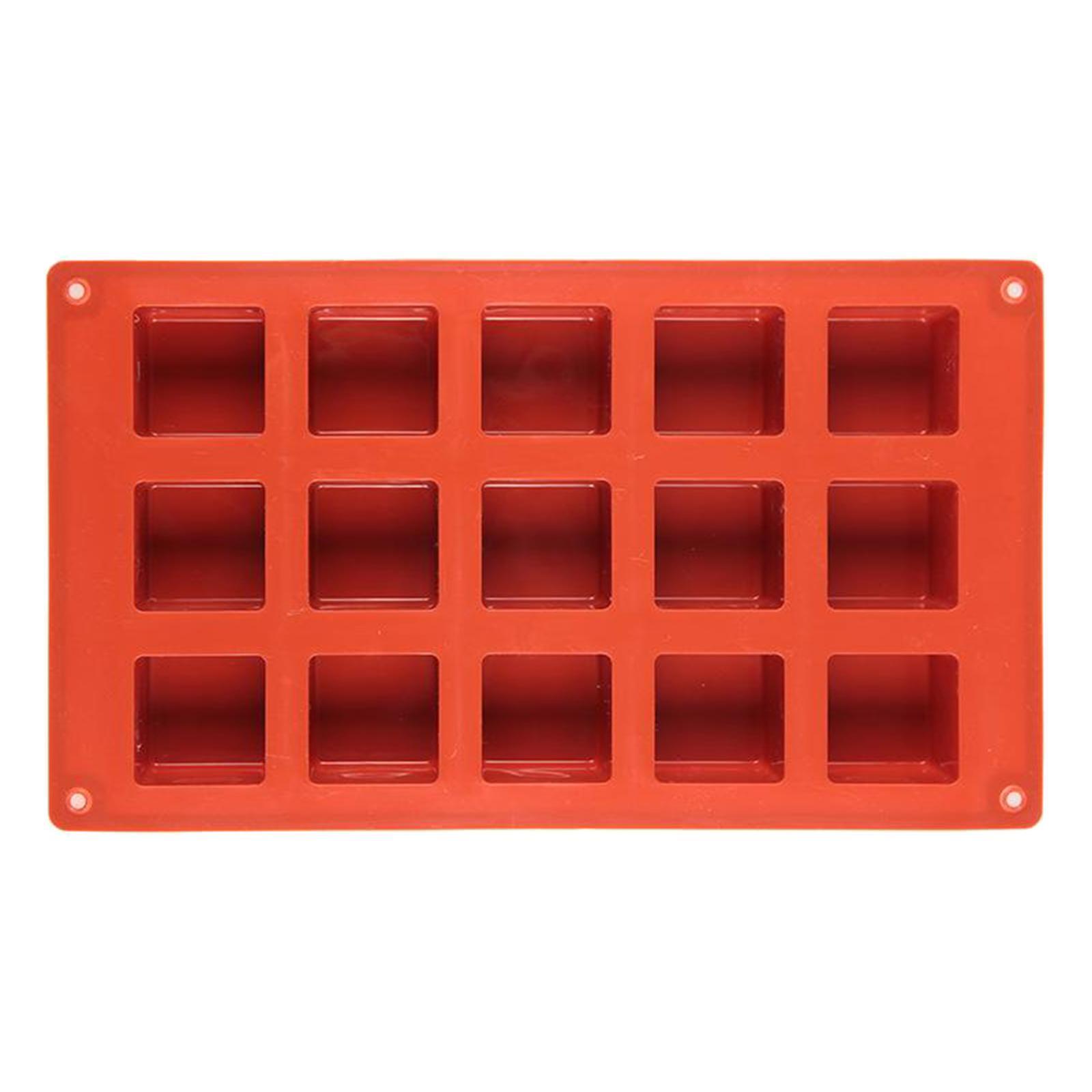 Square chocolate molds Pastry Tools Cupcake Baking Pan Kitchen Supply