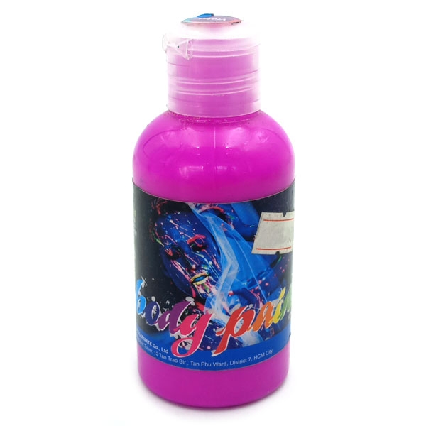 Màu Body Paint EZ Clean - Chai 120ml - Màu Tím