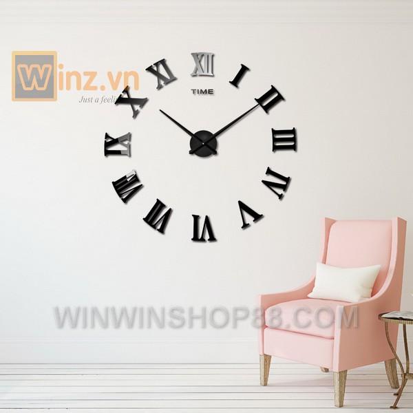 Đồng hồ dán tường số La Mã V.2 - Winz.vn