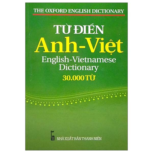 Từ Điển Anh Việt 30.000 Từ