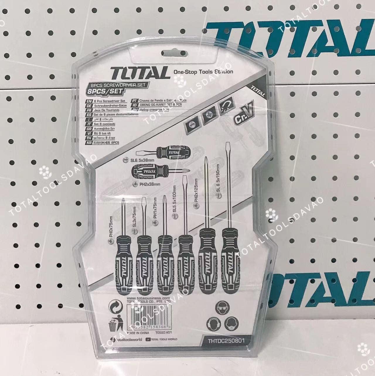 BỘ 8 TUA VÍT DẸP VÀ BAKE TOTAL THTDC250801 - HÀNG CHÍNH HÃNG
