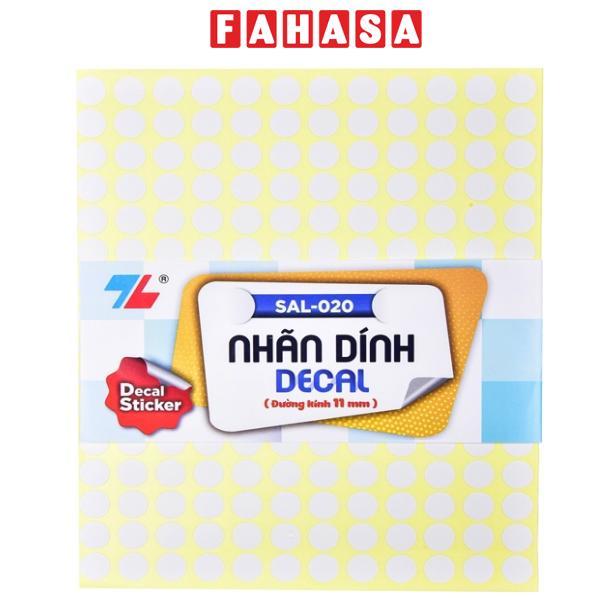 Nhãn Dính Decal SAL-020 (10 Tờ/Xấp)
