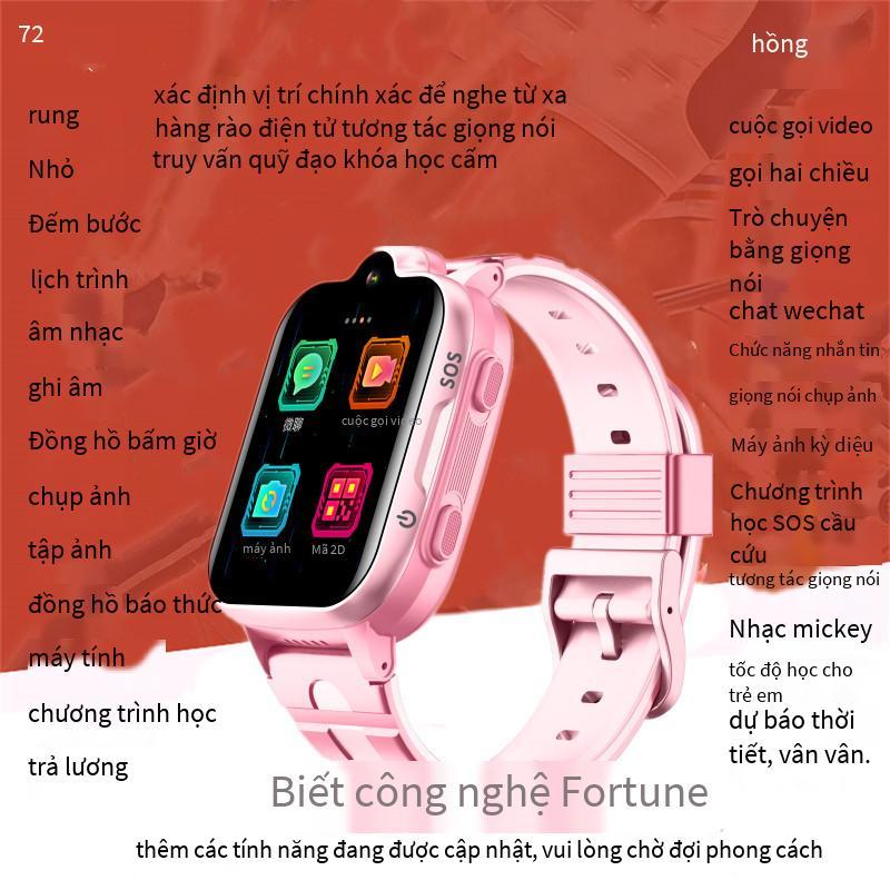 Ưu đãi đặc biệt WeChat rung 4G đầy đủ Netcom điện thoại thông minh trẻ em xem video định vị học sinh tiểu học thiên tài thanh toán A69