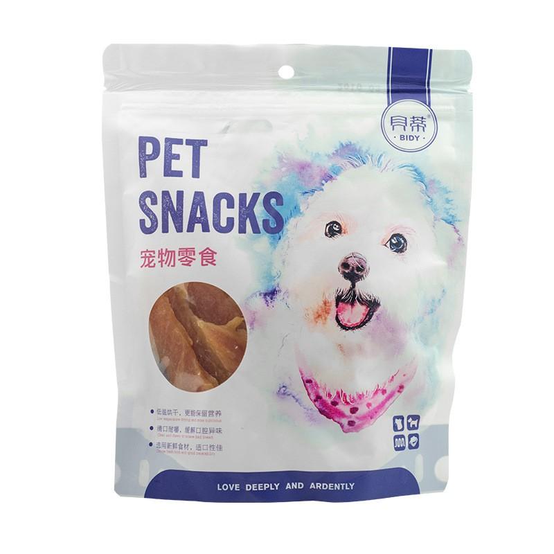 Thức ăn cho chó Bidy Pet Snack thịt ức gà khô tăng cường dinh dưỡng - 400g