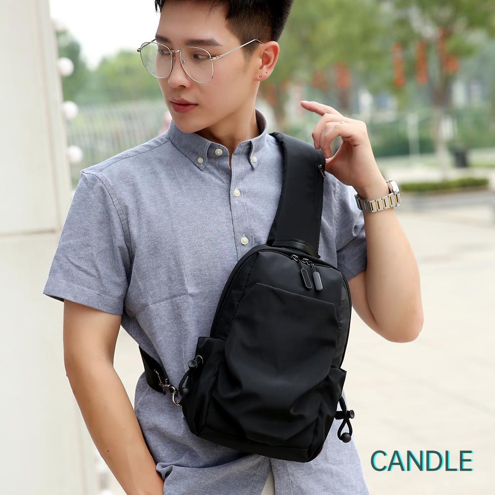 Túi Đeo Chéo Chống Thấm Nước Màu Trơn Cd