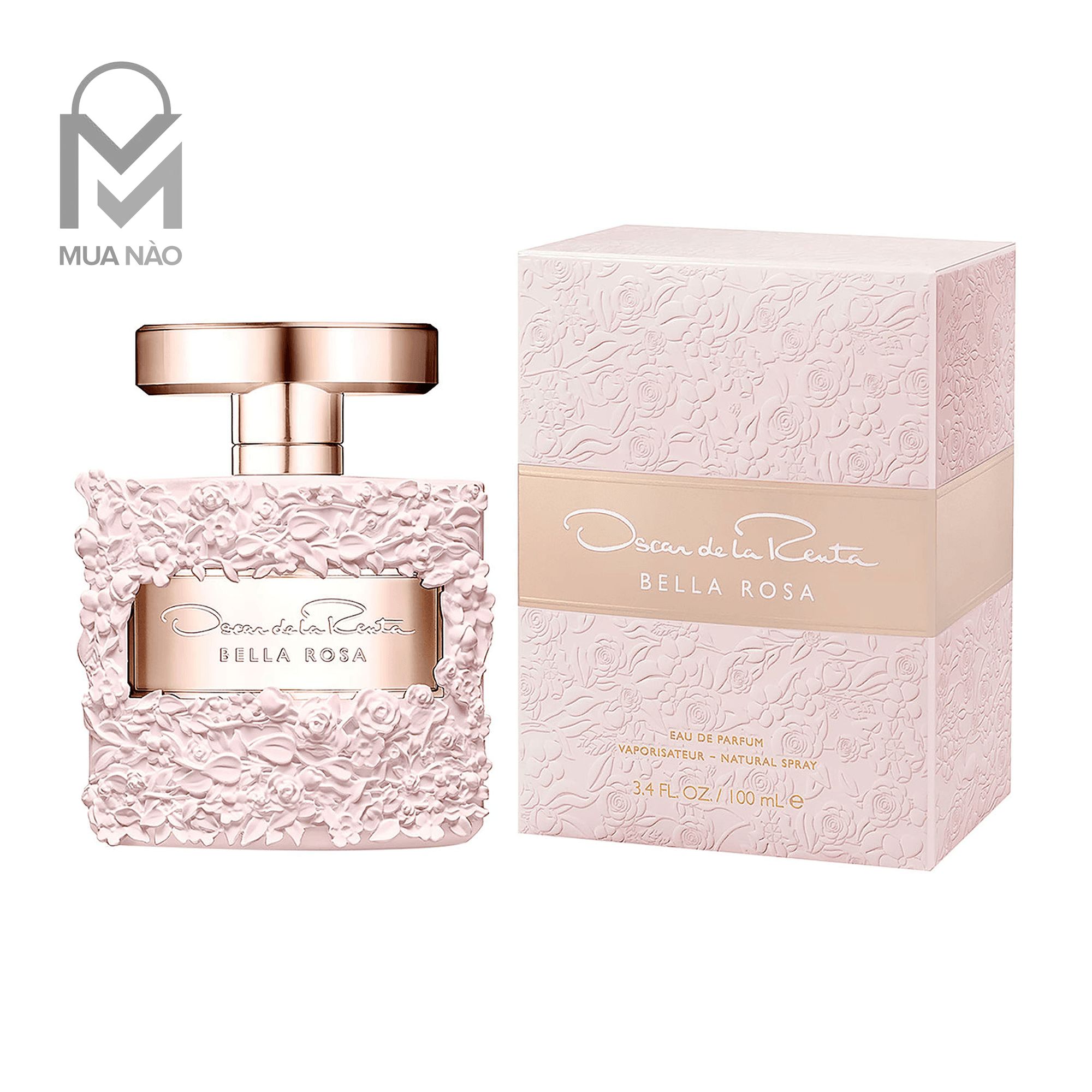 Nước hoa Bella Rosa 100ml - Nước hoa Nữ quyến rũ hãng Oscar De La Renta