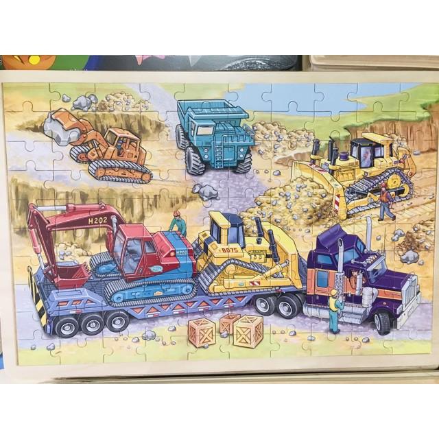 Đồ chơi tranh ghép gỗ khổ lớn 45x30cm 100 mảnh theo phong cách châu âu, mếng ghép gỗ dày, nhẵn mịn, đẹp đa dạng mẫu mã.
