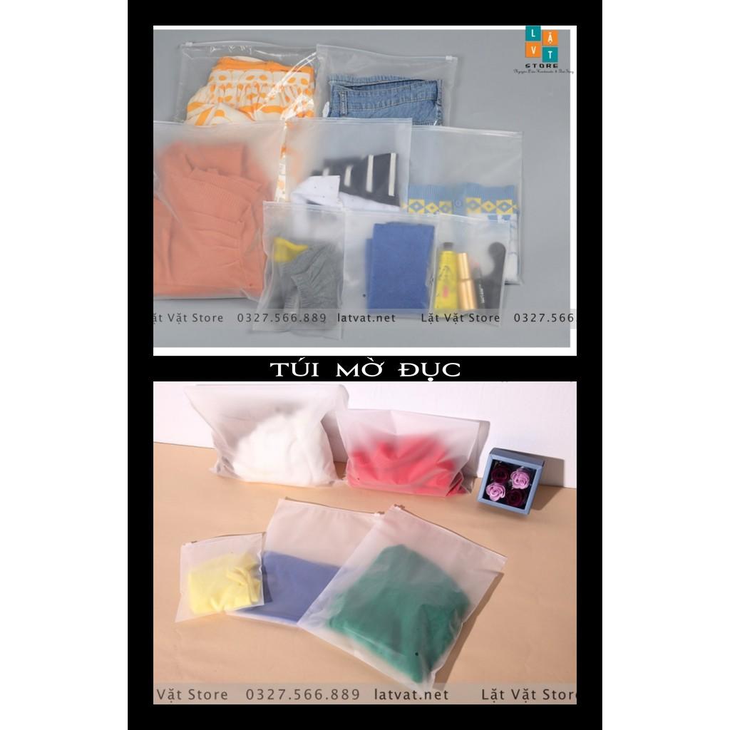 Túi Ziplock, Zipper 3A nhựa có khoá kéo trong và đục. Chuyên dụng để đựng đồ quần áo, gia đình, du lịch