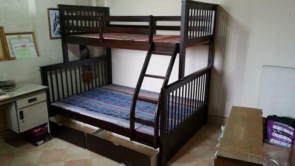 Giường 2 Tầng K.Bed 128 (Nâu)