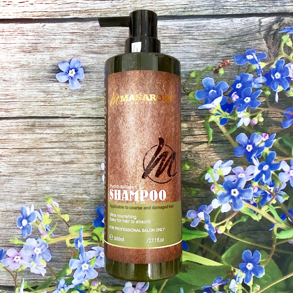 Dầu gội Masaroni Rich Biotin Hydro Collagen Shampoo phục hồi siêu mượt tóc Canada 800ml