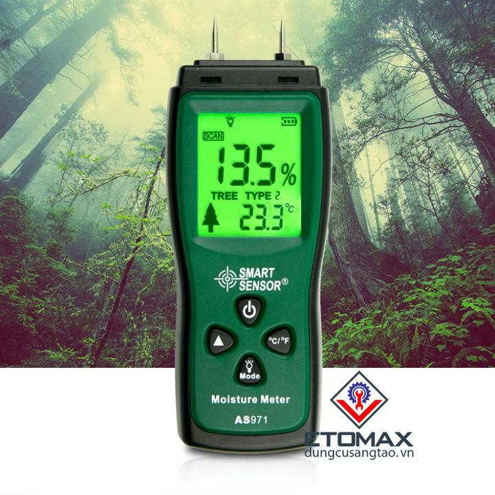 Máy đo độ ẩm gỗ Smartsensor AS971