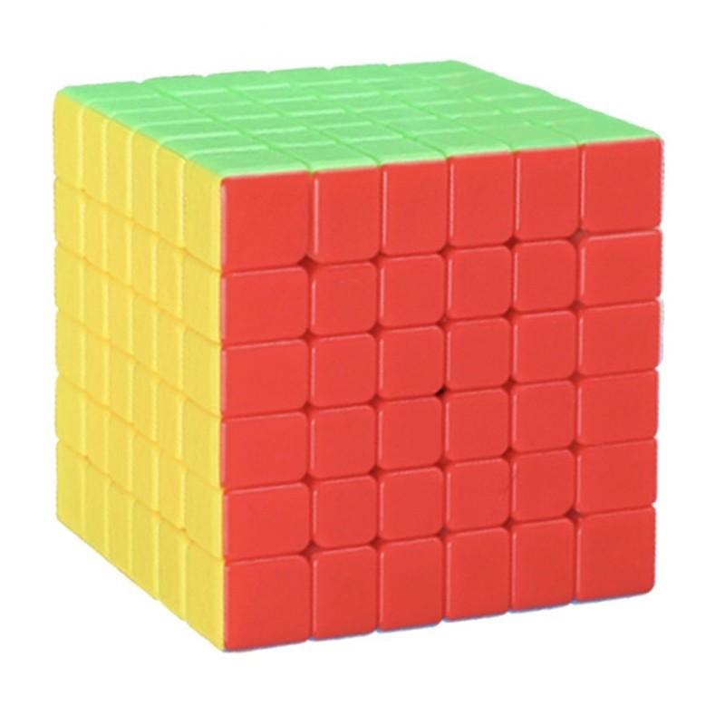 RUBIC dạ quang 6 tầng 6x6 xoay trơn, không kẹt rít, độ bền cao. Rubik 6 tầng cao cấp.