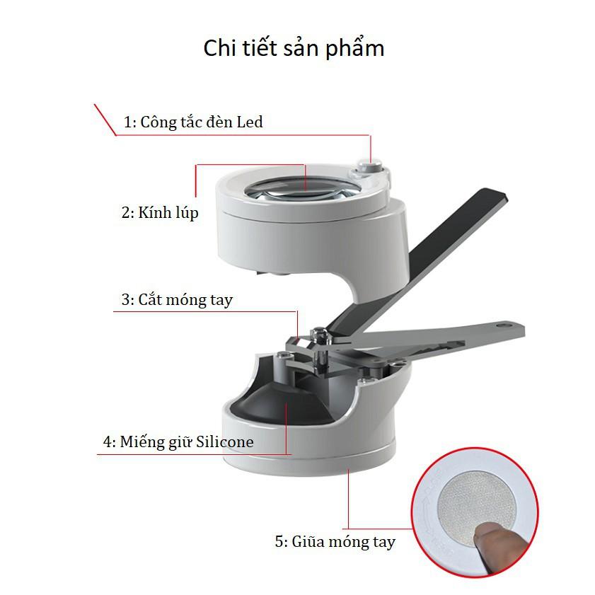 Kính lúp cắt móng tay 3.5X K8028