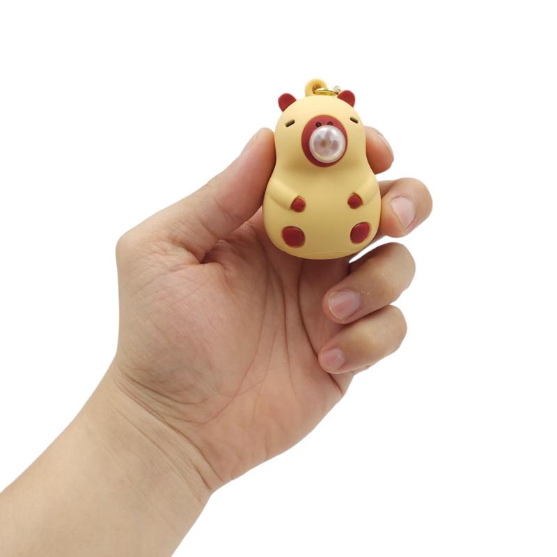 Móc Đeo Nhựa Dẻo Co Giãn Capybara - WanLongDa WZY121