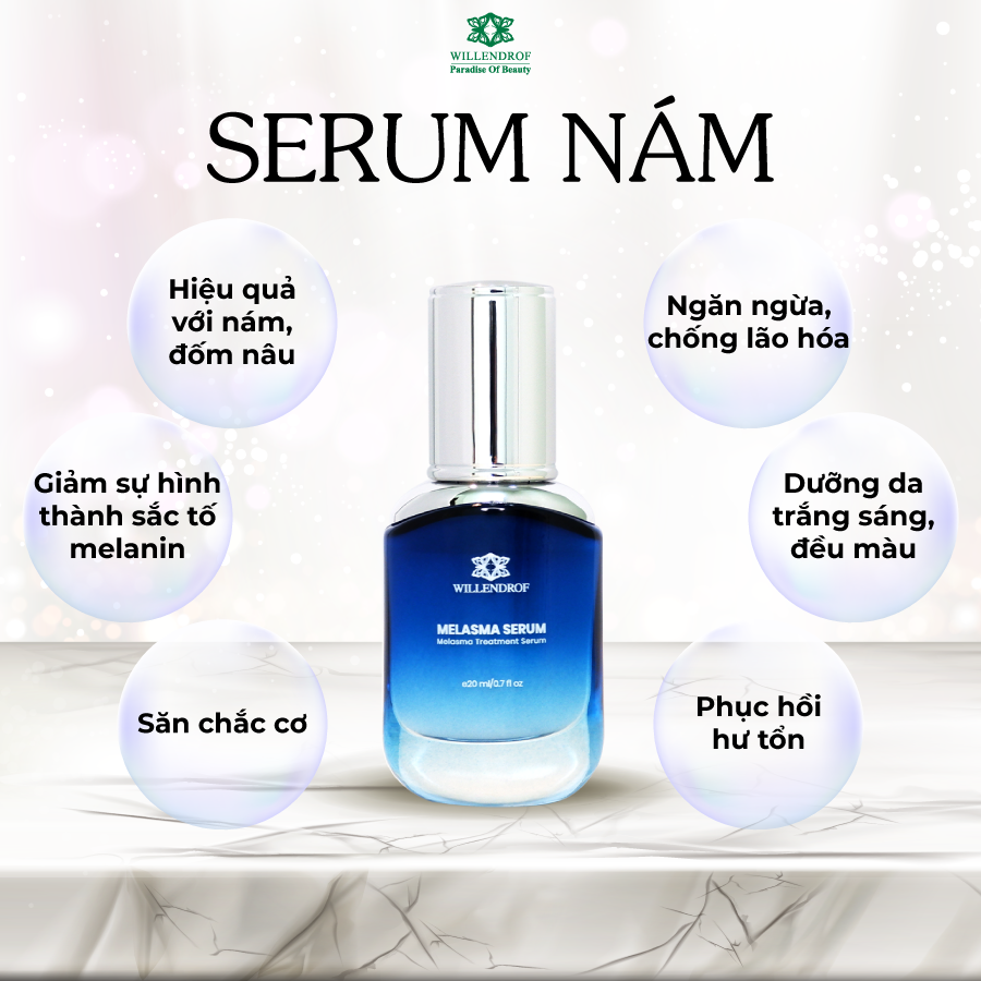 Serum Làm Mờ Vết Thâm Nám Willendrof 20ml