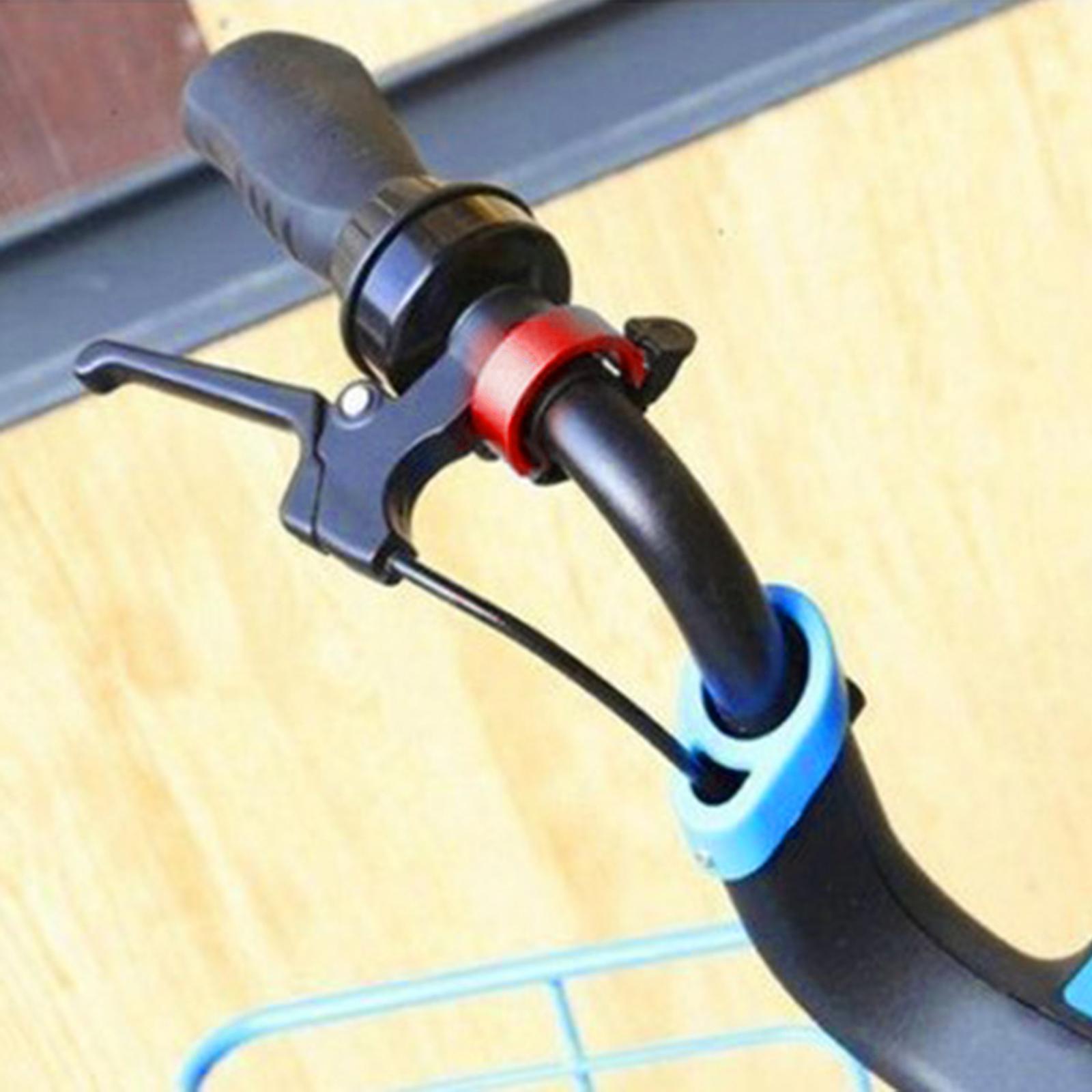 2x90db Rings Bell Bike Handlebar Invisible Hooter Red