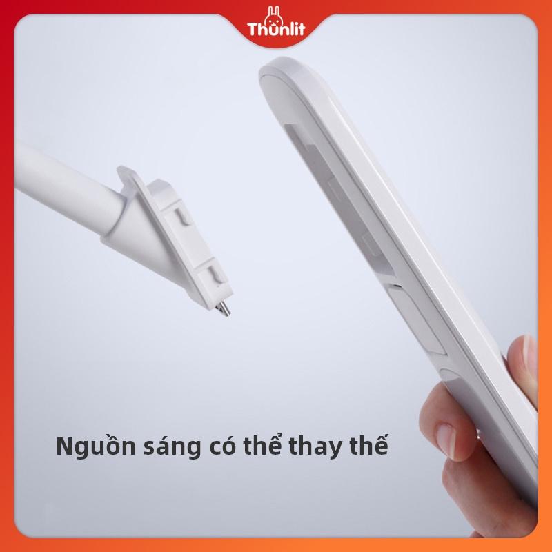 Đèn có kẹp ánh sáng trắng 8W 5 độ sáng kết nối cáp usb tiện dụng
