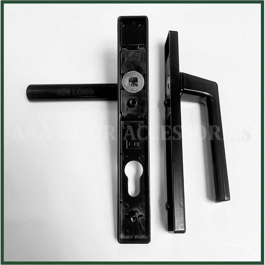 Bộ tay nắm khoá cửa đi KinLong dùng cho cửa nhôm XingFa (có kèm trục vít) - Tay nắm khoá đơn điểm, khoá đa điểm KinLong