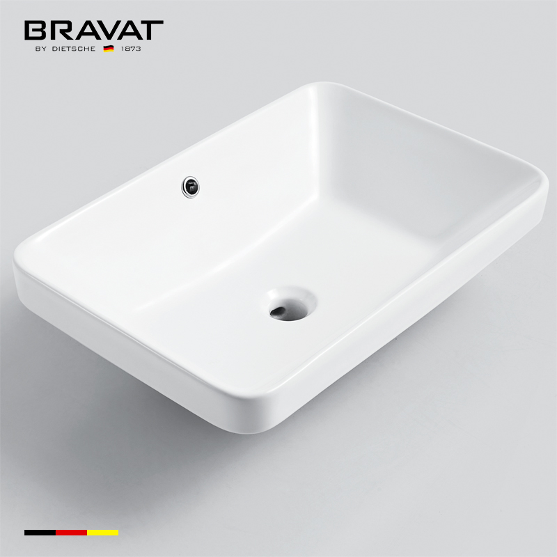 Chậu rửa Bravat C22206W-ENG