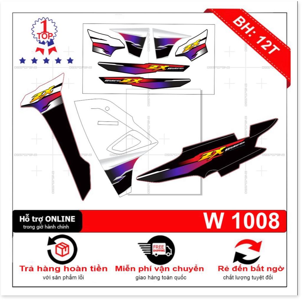 Tem rời wave ZX 2017 đen